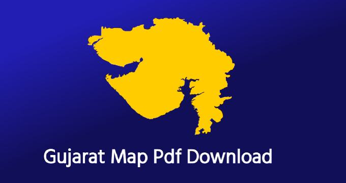 Gujarat Map Hd pdf Download