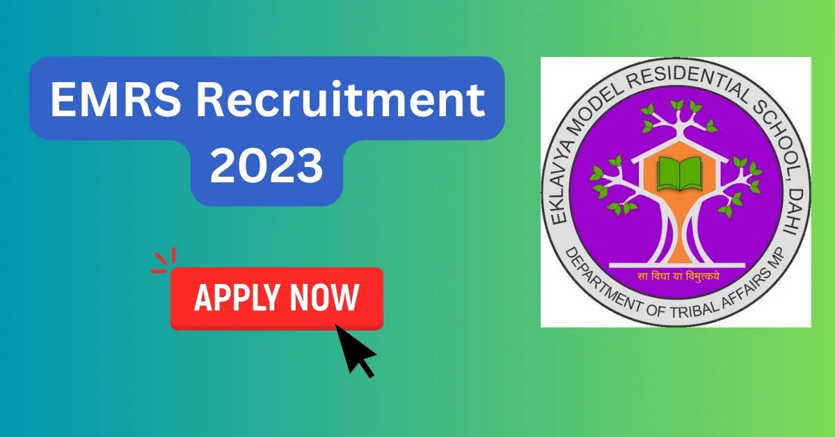 Emrs recruitment 2023